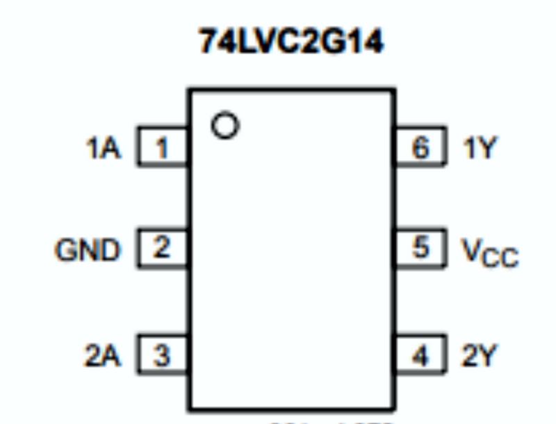 74LVC2G14GV,125 - Spart Electronics